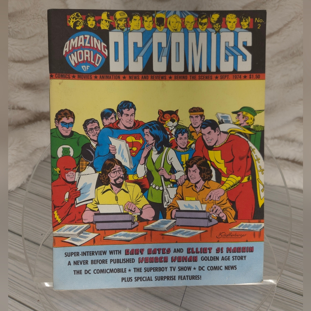 Amazing World Of DC Comics #2 (1974) DC Comics, Wonder Woman Golden Age Story